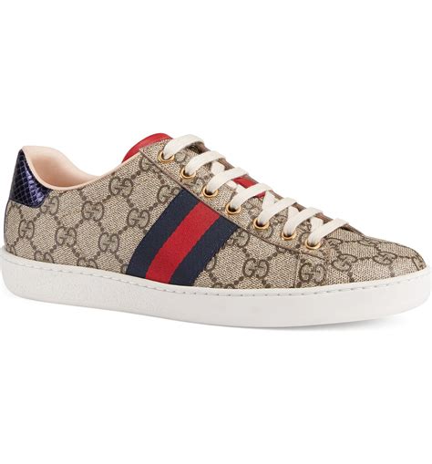 nordstrom gucci sneakers womens|gucci ace sneakers nordstrom.